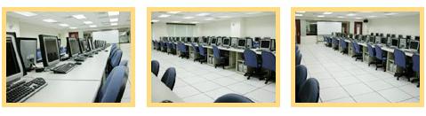 indoor appearance of E205 computer classroom